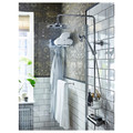 VOXNAN Shower set with thermostatic mixer, chrome-plated