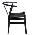 Chair Wicker, black