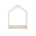 Wall Shelf House 3pcs, pink