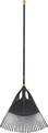 Fiskars Leaf Rake with Pop-up Garden Bag