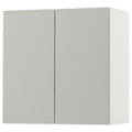 SMÅSTAD Wall cabinet, white grey, with 1 shelf, 60x30x60 cm