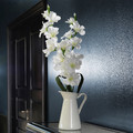 SMYCKA Artificial flower, Gladiolus, white, 100 cm