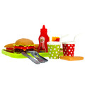 Food Playset with Cutlery & Tray 3+