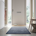 IDROTTSPLATS Rug, flatwoven, blue, 80x150 cm