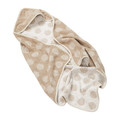 LEANDER Hoodie Hooded Baby Towel, cappuccino