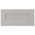 LERHYTTAN Drawer front, light grey, 40x20 cm