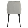 Upholstered Chair Floyd Velvet, grey