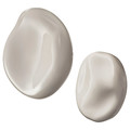 TRÄDGRÄNSEN Wall decoration, set of 2, ceramic/stones beige