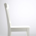 INGATORP / INGOLF Table and 6 chairs, white/white, 155/215 cm