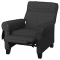 MUREN Recliner, Remmarn dark grey