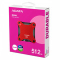 Adata External SSD SD620 512G U3.2A 520/460 MB/s, red