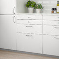 VEDDINGE Drawer front, white, 80x40 cm