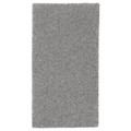 STOENSE Rug, low pile, medium grey, 80x150 cm