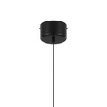 GoodHome Pendant Lamp Calume E27 18cm, matt black