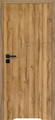 Non-rebated Door Exmoor 80, undercut, right, grandson oak