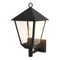 GoodHome Outdoor Wall Lamp Docker E27 IP44, black