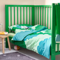 GULLIVER Cot, green, 60x120 cm