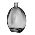 Vase Lerco, glass, smoked