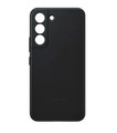 Samsung Phone Case Leather Cover S22, black