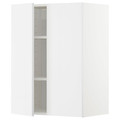 METOD Wall cabinet with shelves/2 doors, white/Ringhult white, 60x80 cm