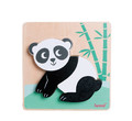 Wooden Puzzle Panda 12m+