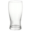 LODRÄT Beer glass, clear glass, 50 cl