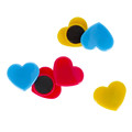 Starpak Magnets Hearts 6pcs