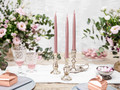 Candle 24cm 10pcs, rose gold