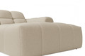 Corner Sofa Aleria Mini, right, light beige