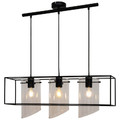 GoodHome Pendant Lamp Daluiz E27, black