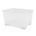 Plastic Storage Box Form Kaze XXXL 130l, transparent