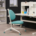 DAGNAR Children's desk chair, turquoise