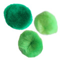 Pompoms 25mm 30pcs, green