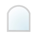 SMYGA Mirror for desk/wall, light grey