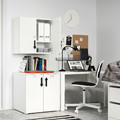 SMÅSTAD Wall cabinet, white grey, with 1 shelf, 60x30x60 cm