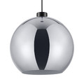 GoodHome Pendant Lamp Pocyon E27, chrome