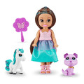 ZURU Sparkle Girlz Doll Princess 4.7' with Pet 3+