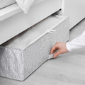 STUK  Storage case, white/grey, 71x51x18 cm