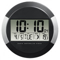 Hama Radio-Controlled DCF Wall Clock PP-245, black