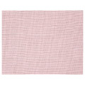 FLYGFISK Place mat, light pink, 38x30 cm