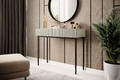 Modern Console Table Dresser Dressing Table Nicole, cashmere, black legs