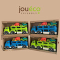 Joueco Eco Transport Truck with 2 Cars 18m+