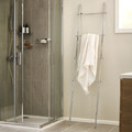 GoodHome Wall-mounted Towel Rail Koros, chrome