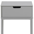 Nightstand Bedside Table Mitra, grey