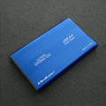 Qoltec External Hard Drive Case HDD/SSD 2.5'' SATA3 | USB 3.0, blue