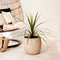 Verve Plant Pot Knit, outdoor, 37cm, beige