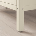 KOLBJÖRN Shelving unit with 2 cabinets, beige, 171x37 cm