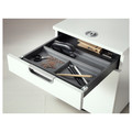 SUMMERA Drawer insert with 6 compartments, anthracite, 44x37 cm