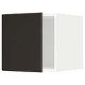 METOD Top cabinet, white/Kungsbacka anthracite, 40x40 cm
