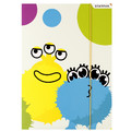 Folder with Elastic Band A4 Monster 10-pack, assorted patterns